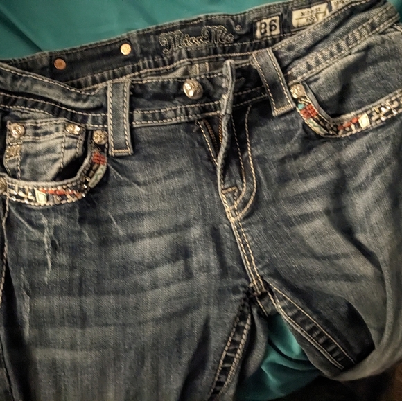 Miss me bootcut jeans size 26 - Picture 4 of 5